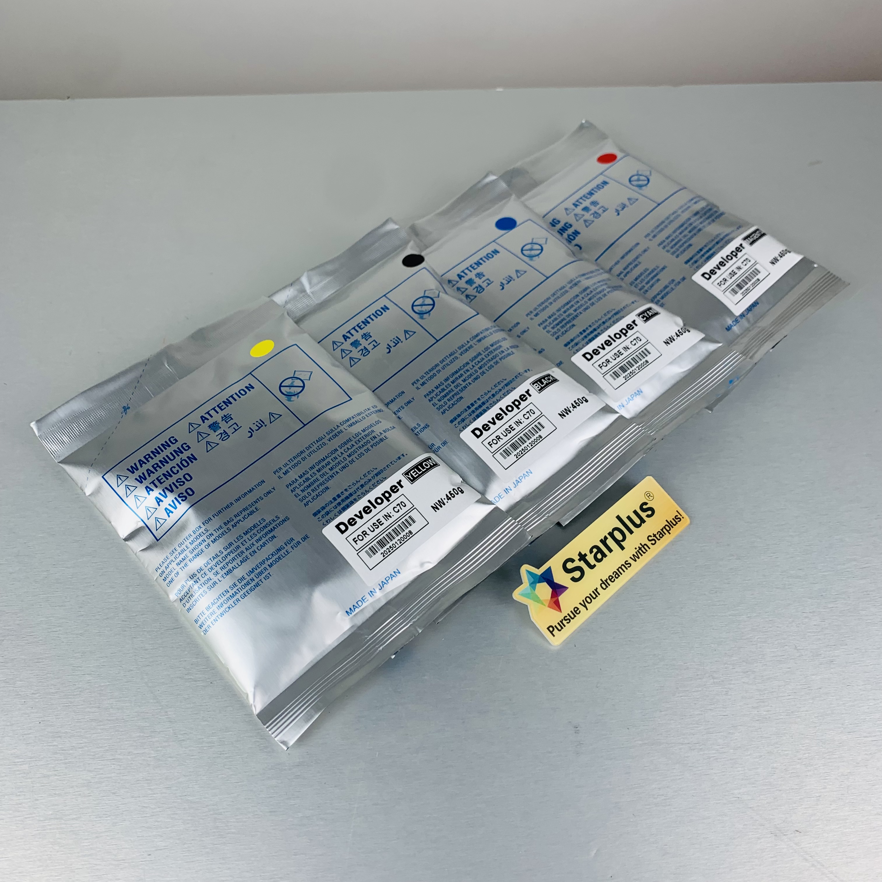 C70 Developer for xerox Xerox Apeosport C550/C560/C5580/C6680/C7780 DocuCentre DC5000/C700/C5065/C5540/C7550/C70/C60