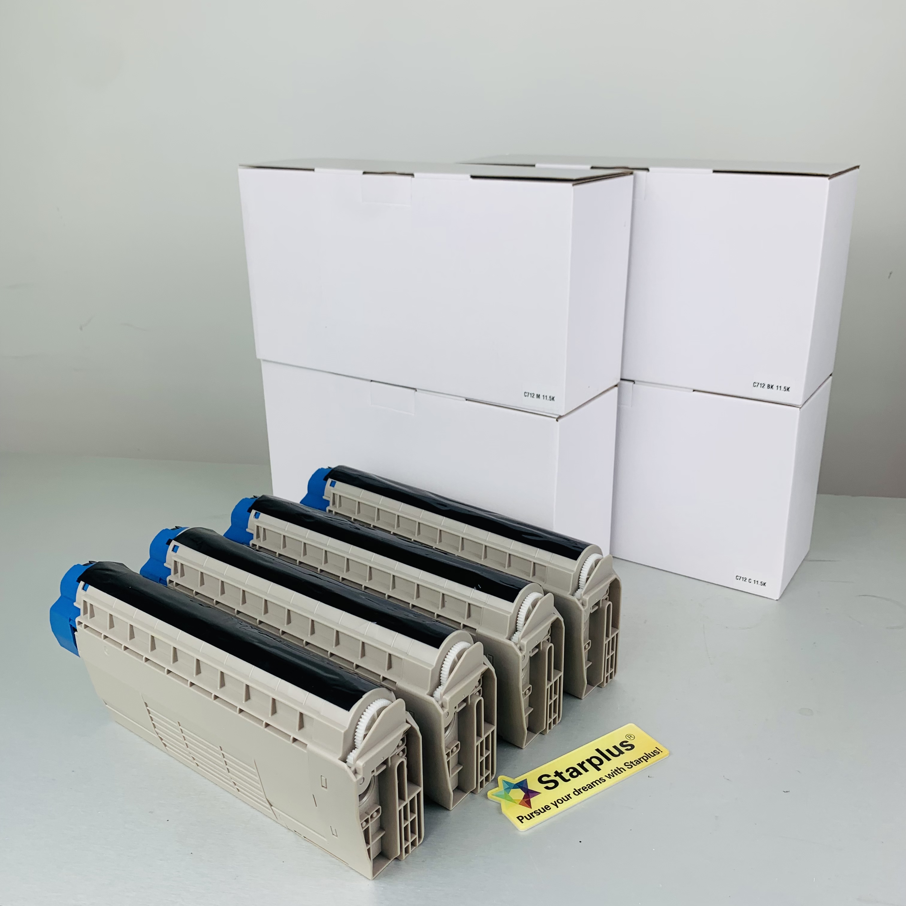 C712 toner cartridge for OKI C710 C711 C712 C610 C612 45435101 45379304