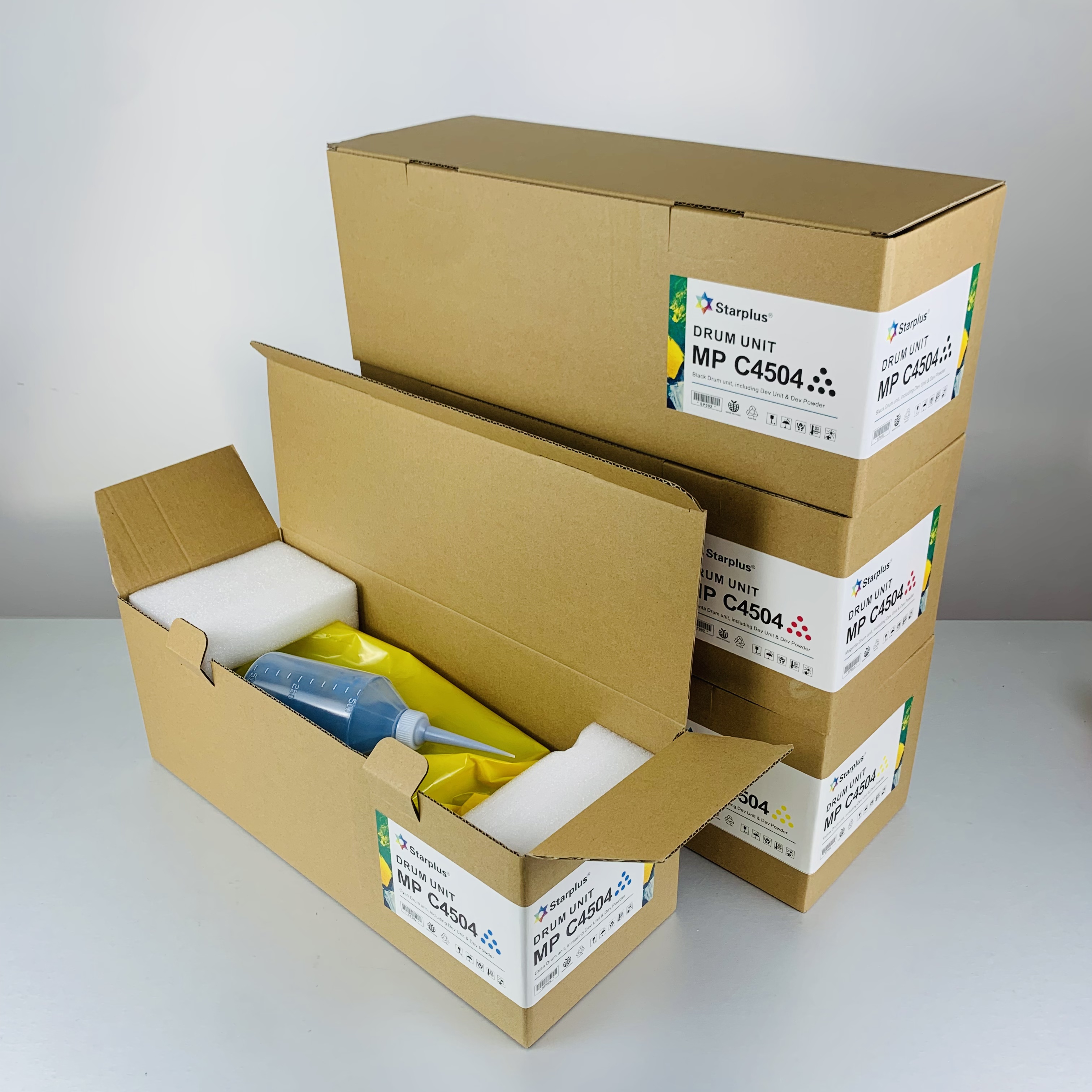 MPC4504 Drum unit with developer unit with developer powder  for Ricoh MP C3004 C3504 C4504 C6004 