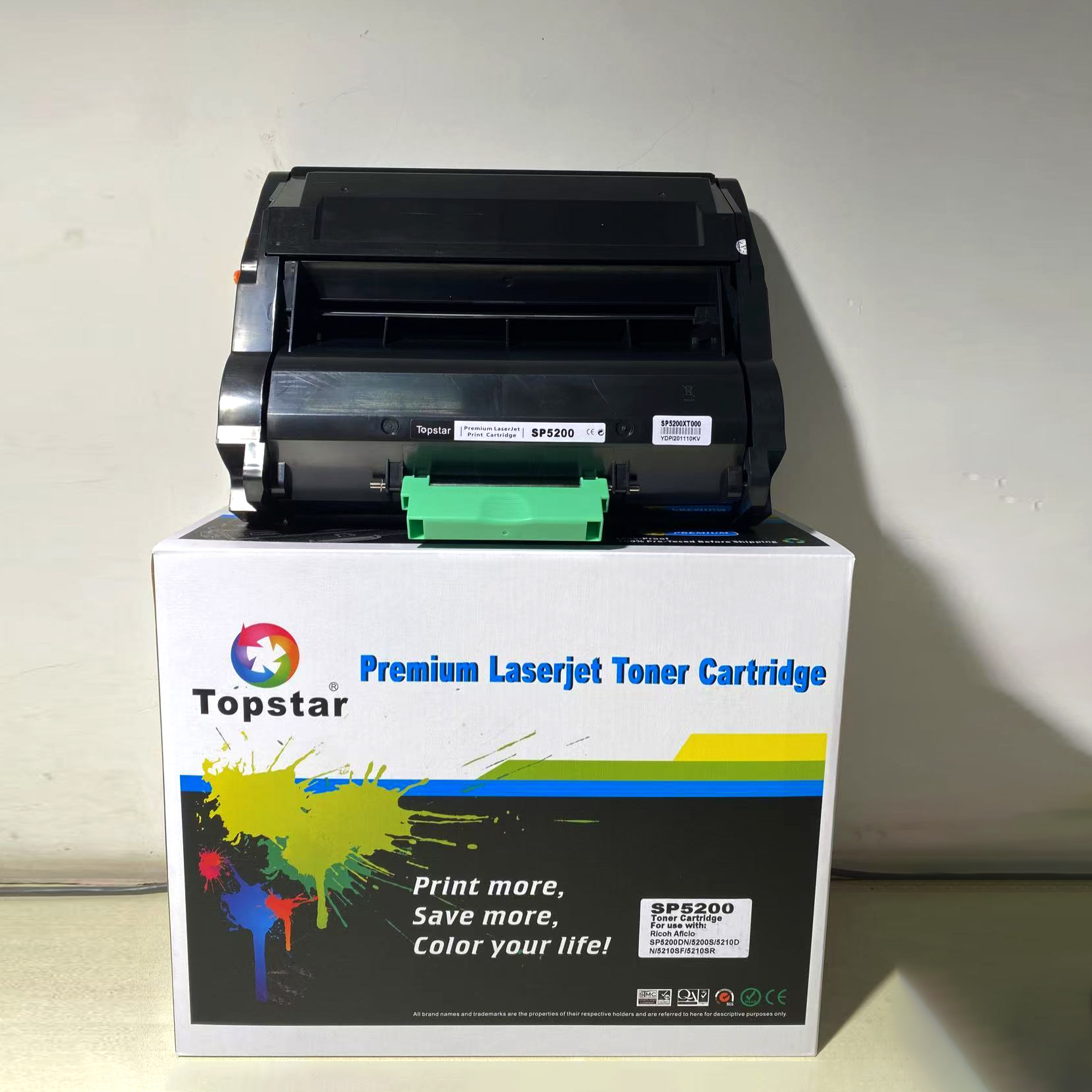 SP5200 Laser toner cartridge for Ricoh Aficio SP5200DN 5200S 5210DN 5210SF 5210SR