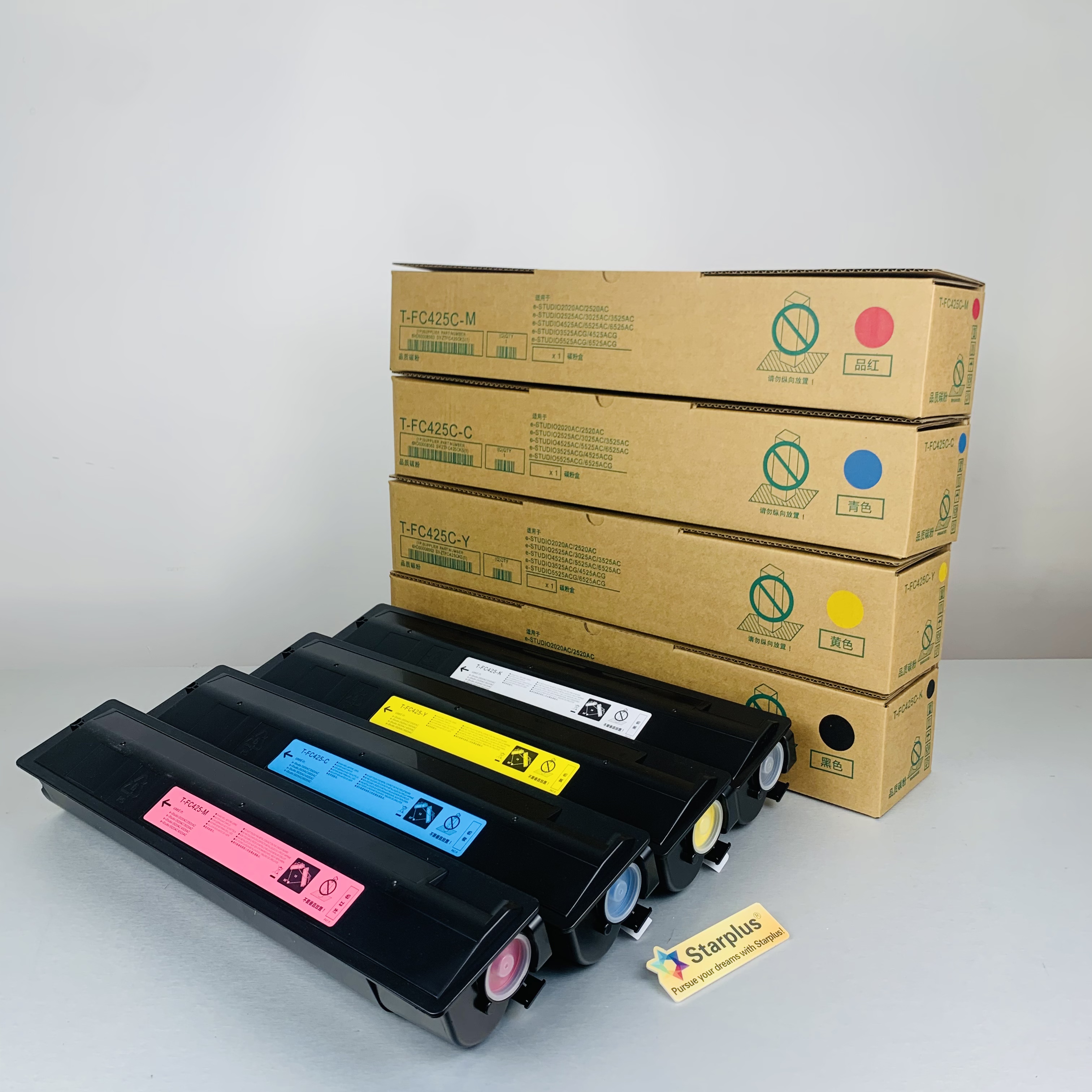 T-FC425 Toner cartridge for Toshiba eStudio2020AC/2520AC/2525AC/3025AC/3525AC/3525ACG