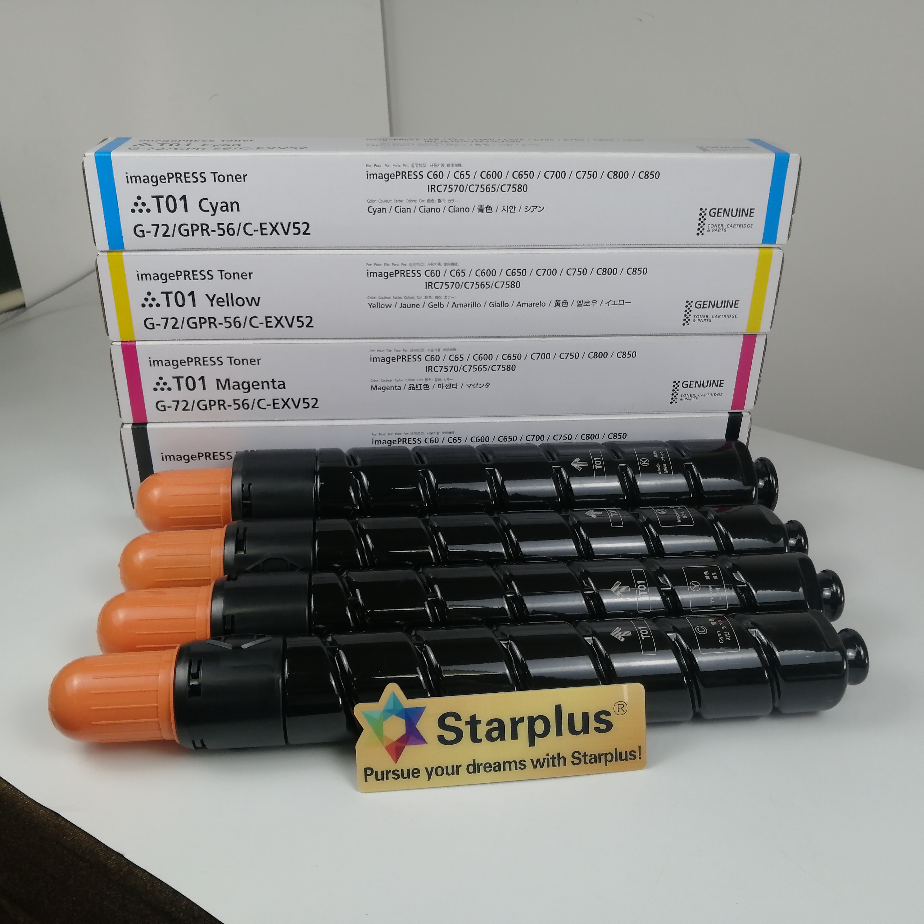 T01 NPG72 Toner cartridge for Canon IPR C65/C60/C600/C650/C700/C750/C800/C850