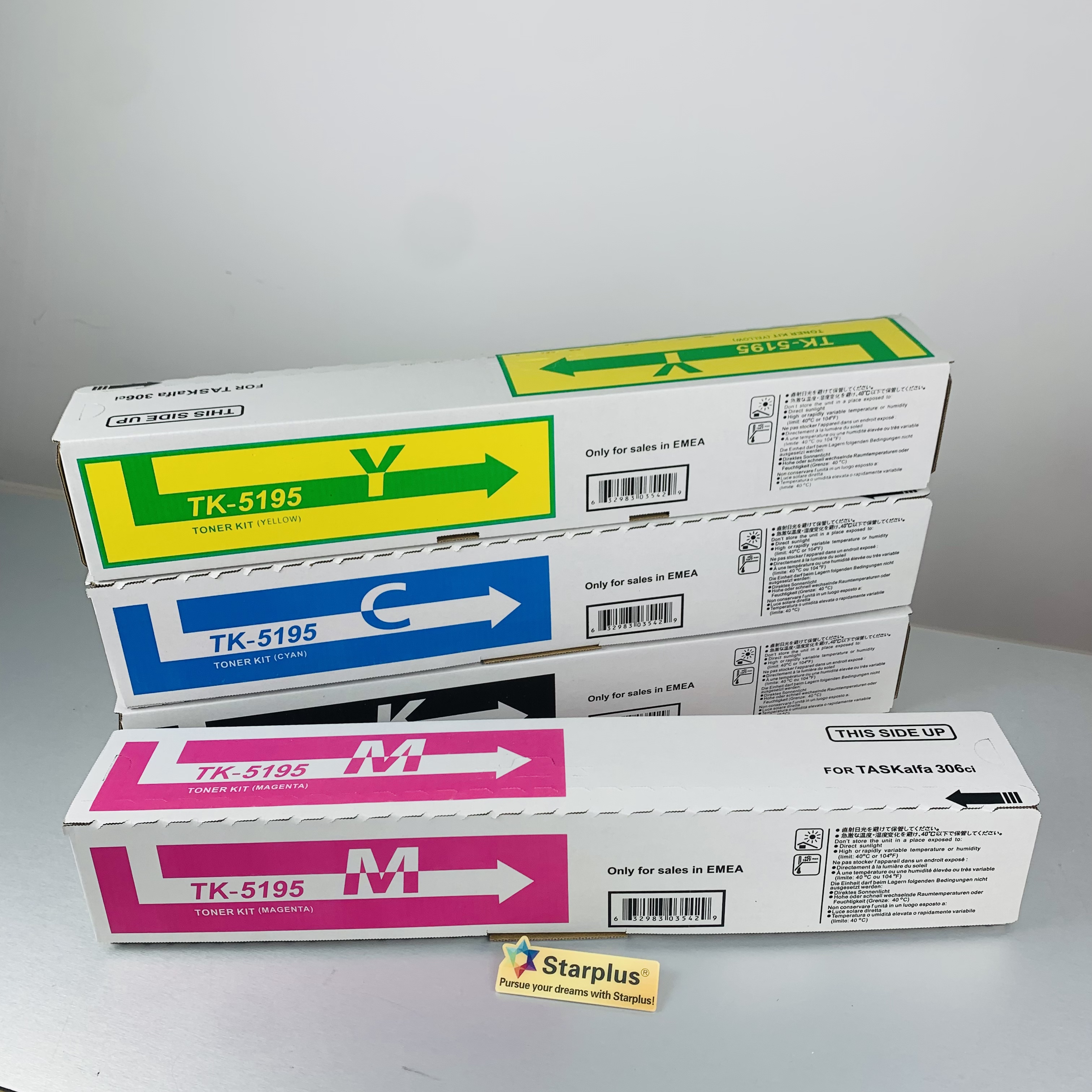 TK-5195/TK-5196 TK-5197/TK-5198 TK-5199 for Kyocera TASKalfa 306ci/307ci