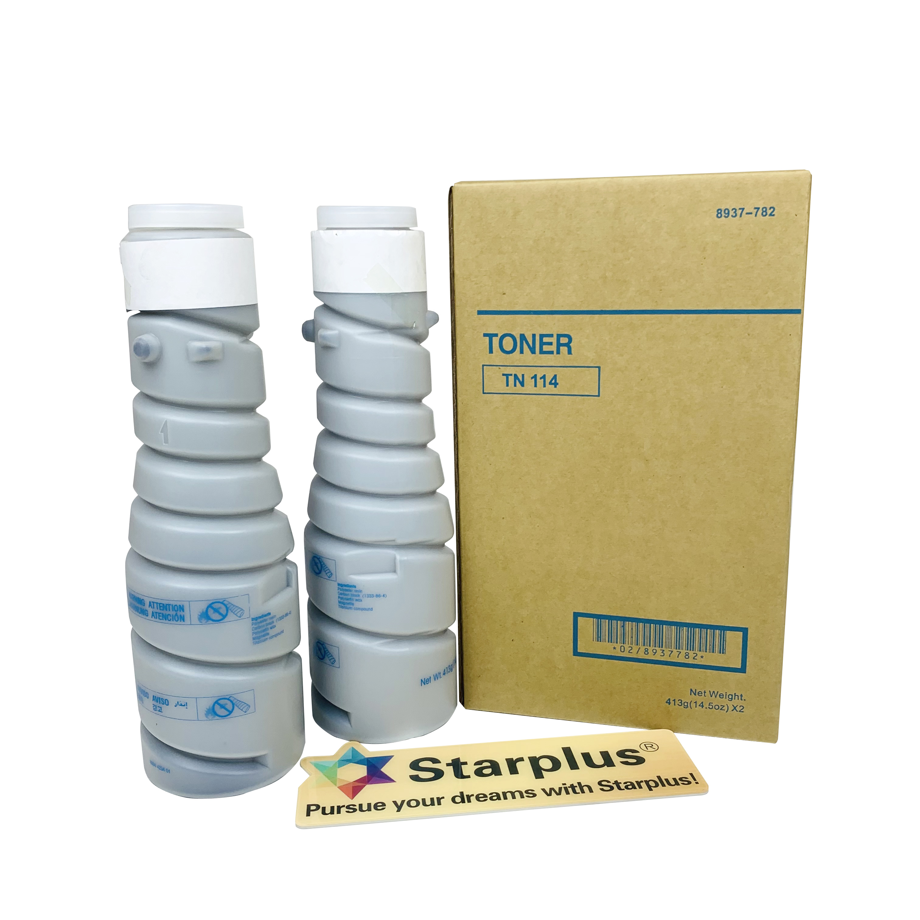 TN114/115 for Konica Minolta BH162/163/210/211/220/7516/7521/7616/7622 DI152/183/1611/2011