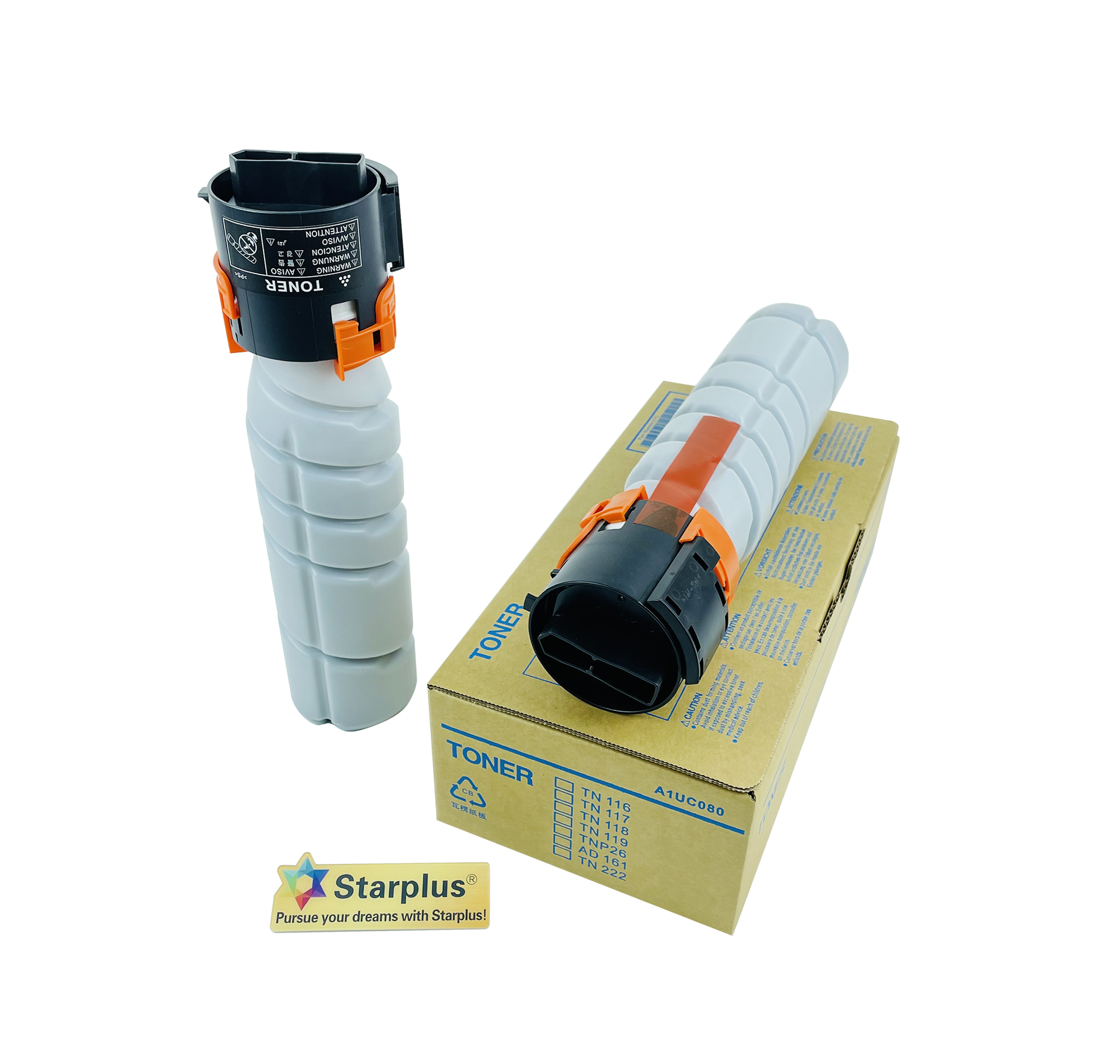 TN116//7/8/9  for Konica Minolta Bizhub164/184/185/7718/7818  Konica Minolta Bizhub195/215/235/7719/7723   Konica Minolta pagepro 6180MF